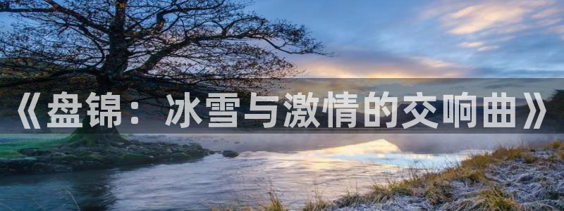 熊猫体育在线：《盘锦：冰雪与激情的交响曲》